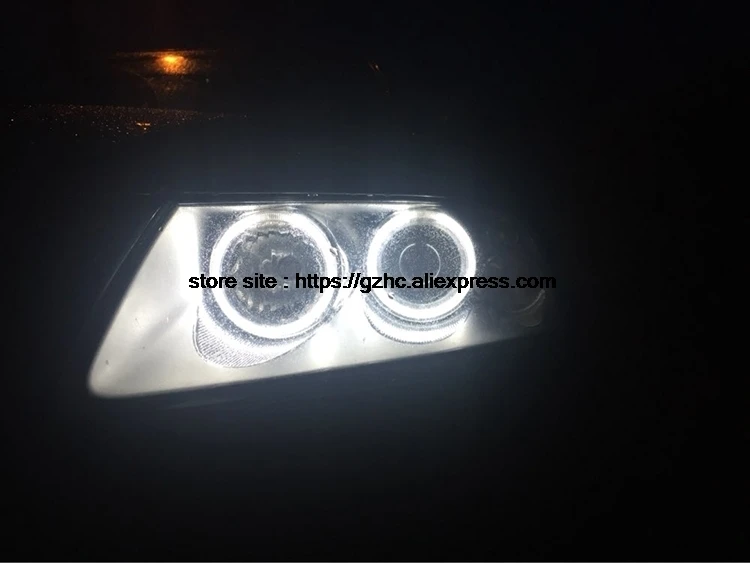 6pcs Super Bright white color 3528 SMD led Angel Eyes kit daytime running light DRL for Alfa Romeo 159 2005-2011 Car Styling