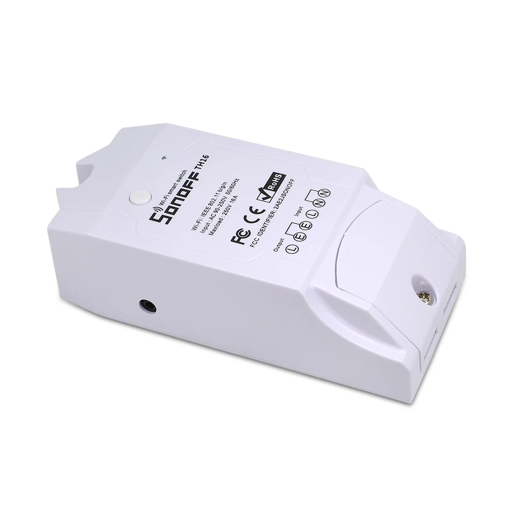 Itead Sonoff TH16/TH10 Smart Wifi Switch Interruptor Wifi Temperature Sensor Humidity Timer Wifi Sm - 4000216419629