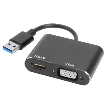 

Hot Sale Converter Cable Skillful Manufacture Multi-Display USB3.0 to HDMI VGA Adapter USB to HDMI Converter AV Cable for PC