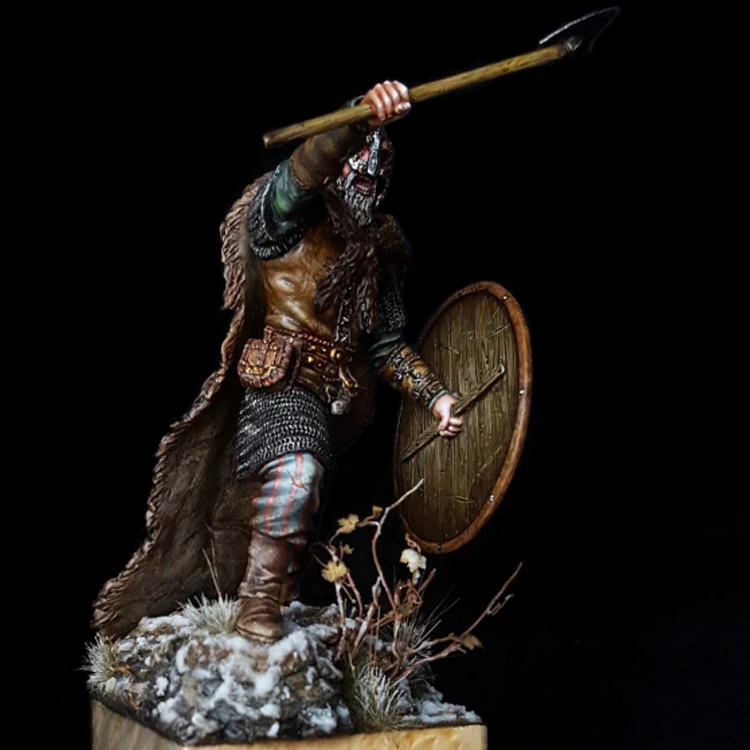 

1/24 Assembly Resin Figure Kit Viking Warrior
