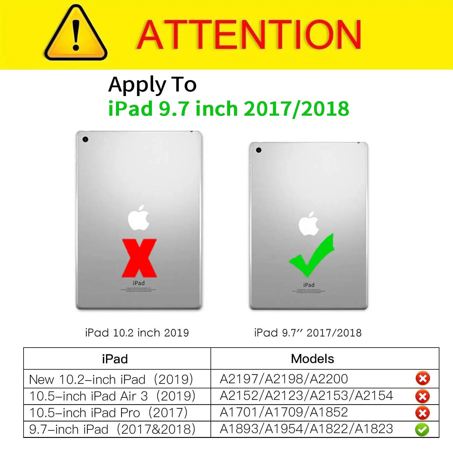 Apple 9 7 &quotдюймов 2018/2017 ipad 6th/5th Gen Air 2 Чехол чехол книжка Регулируемая подставка