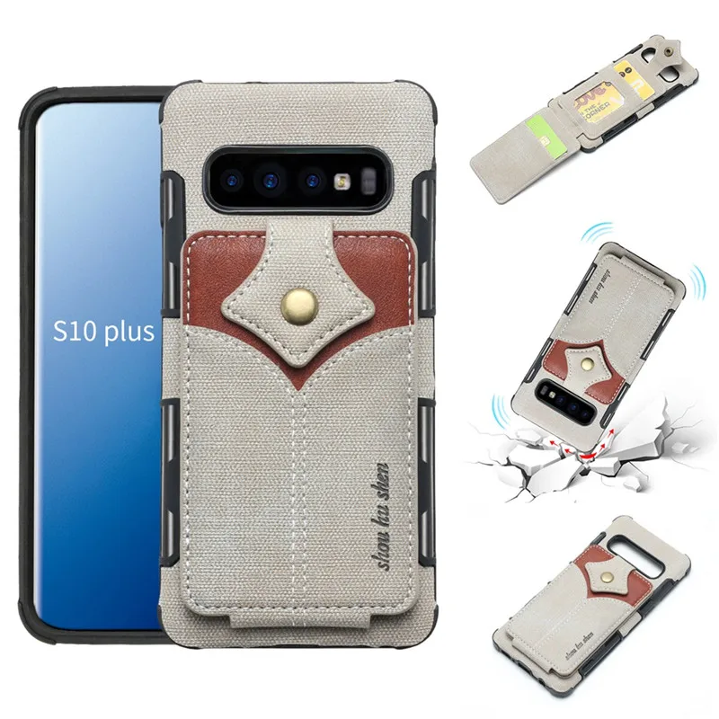 Gray Кожаный чехол для телефона Tikitaka для samsung Galaxy A20, A50, A70, Note8, Note9, S10, S8, S10 Plus, чехол с отделениями для карт, откидной Чехол для телефона - Цвет: Gray