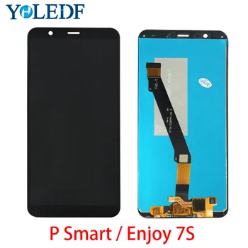 

5.65" Original LCD For HUAWEI P Smart Display Touch Screen with Frame Replacement for HUAWEI Enjoy 7S FIG LX1 L21 L22 Digiziter