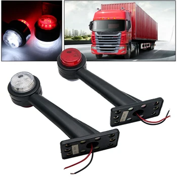 

Exterior Side marker lights Sealed Waterproof Accessories Replacement 1 pair Trailer Truck Signal Bulb Lamps 0.12A