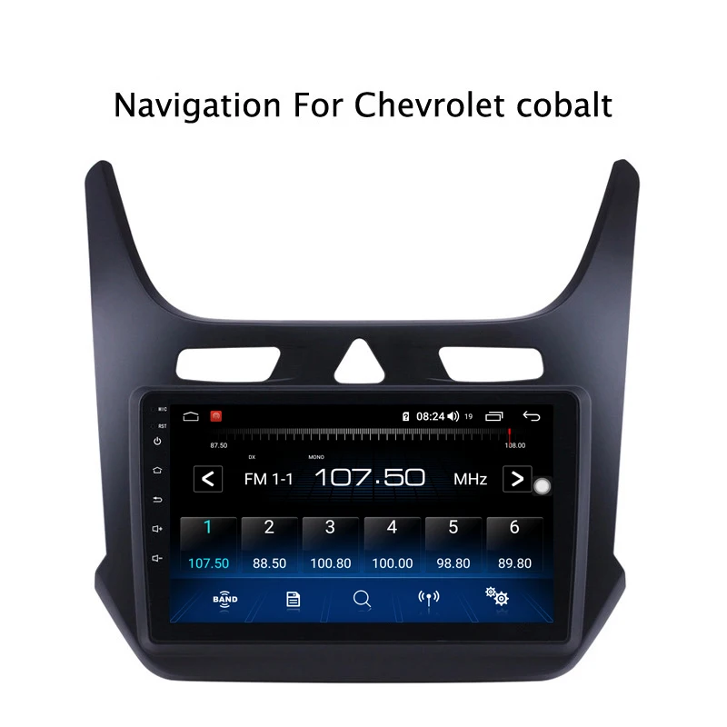 Ectwodvd 9 дюймов Andriod 8,1 автомобильный DVD gps для Chevrolet Cobalt 4G ram 64G rom CarPlay DSP 4G LTE с wifi