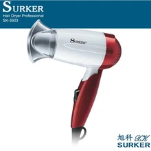 Surker фен SK-3903 Портативный складная ручка 1200 Вт Высокая мощность горячий и холодный ветер отрицательных ионов
