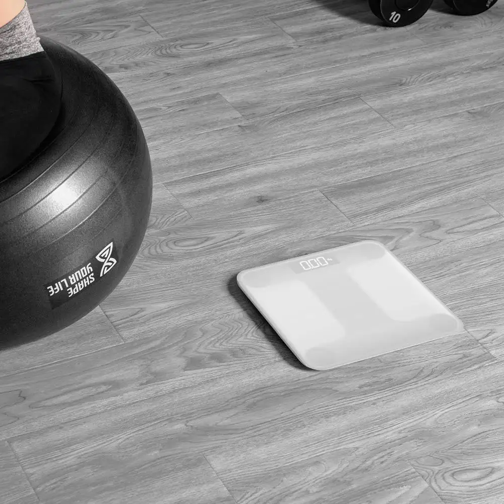 DIGOO DG-B8045 Смарт Электронные карманные весы стекло ЖК-дисплей тела цифровые весы контроль веса кг/фунт