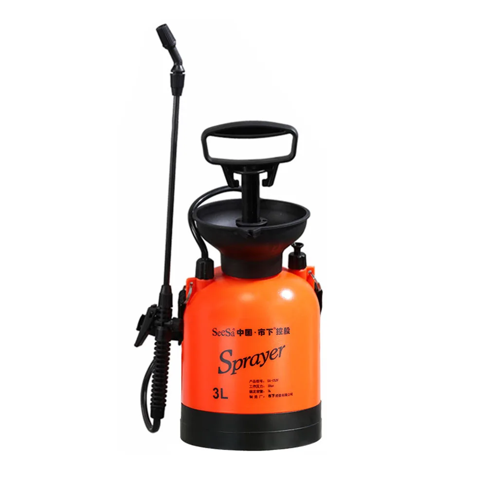 Low Consumption Manual Pressure Portable Sprayer Car Wash Shower Sprinklers Large Mouth Irrigation Garden Watering Effortless