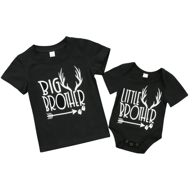 big brother and baby brother matching outfits