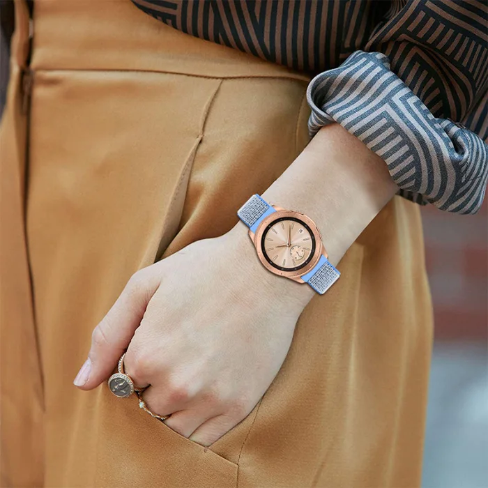Нейлоновая петля ремешок для часов сменный Браслет для samsung Galaxy Watch 42/46 мм NC99