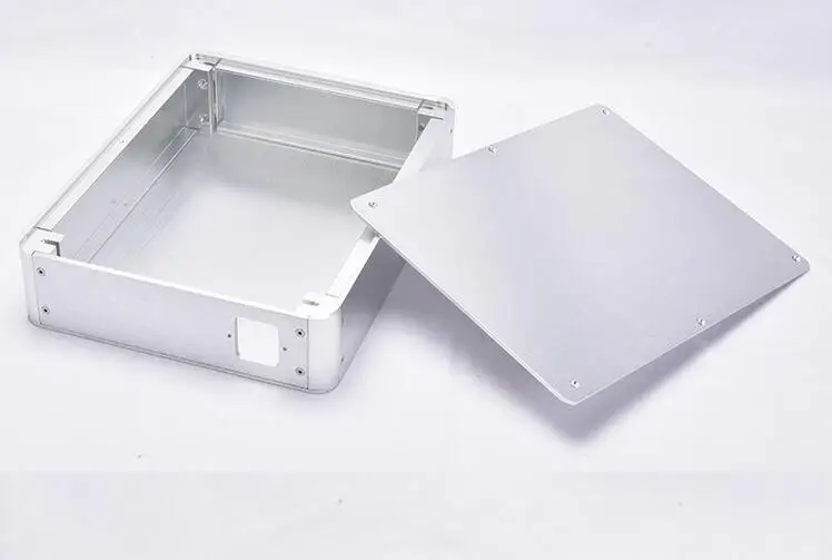2106H полный aluminio Усилитель чехол/предусилитель коробка/цифро-аналоговый преобразователь, шасси/корпус для блока питания