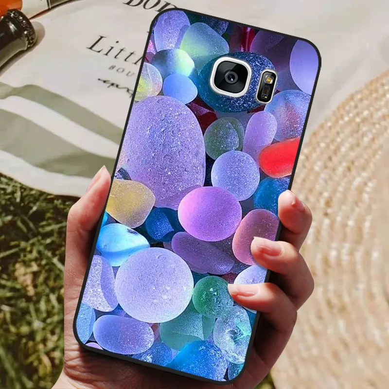 Cute Pattern Silicone TPU Phone Case - Soft Protective Back Cover Bumper