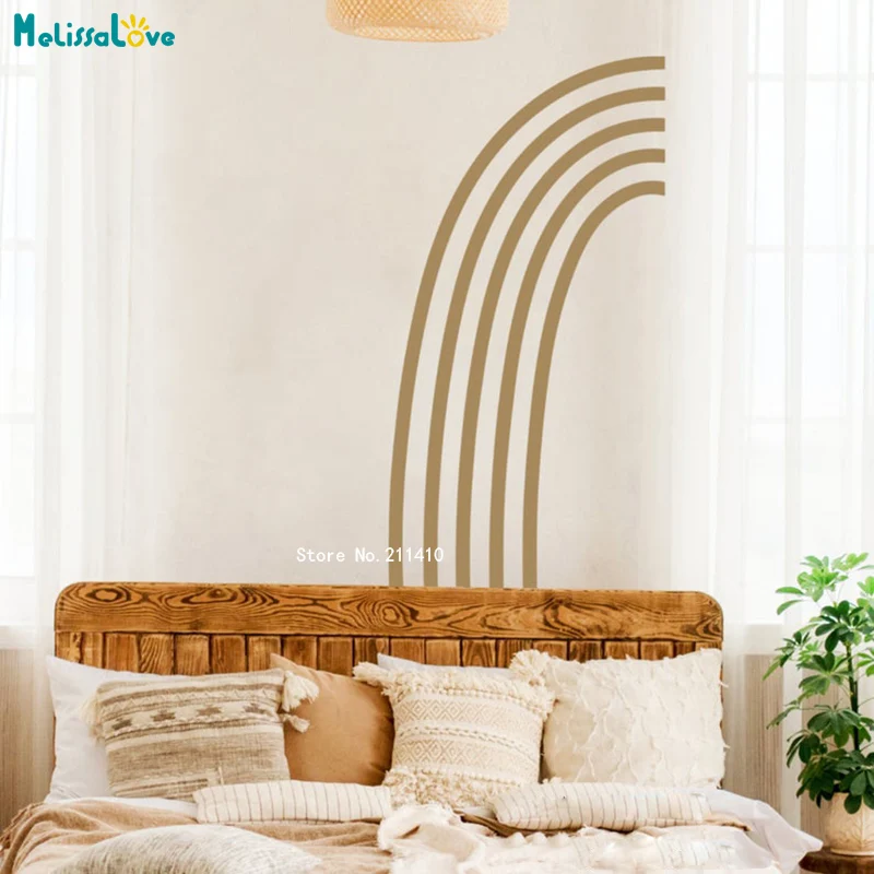 Half Arch Wall Decal Abstract Wall Sticker A2 Bohemian Decals Mid