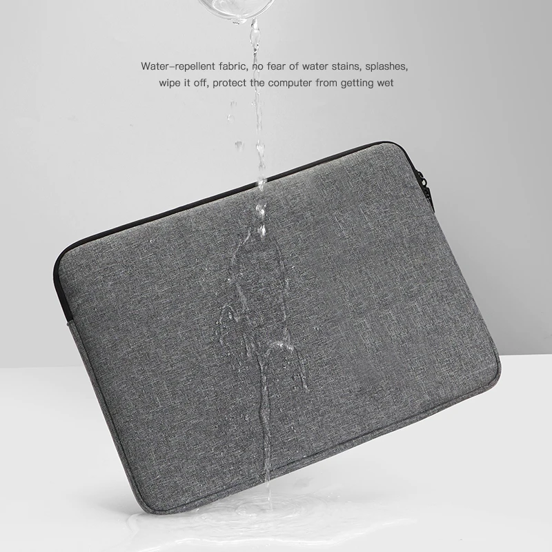 Laptop Case Bolsa 13 14 15.4 15.6 Polegadas Manga de Transporte para Macbook Air Pro m1 Capa de 13.3 Huawei Xiaomi hp Lenovo Shell Acessórios - Imagem 2