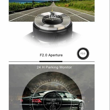 

HD Camera Camera Car Dash Video Recorder G-Sensor Night Vision GPS Lens