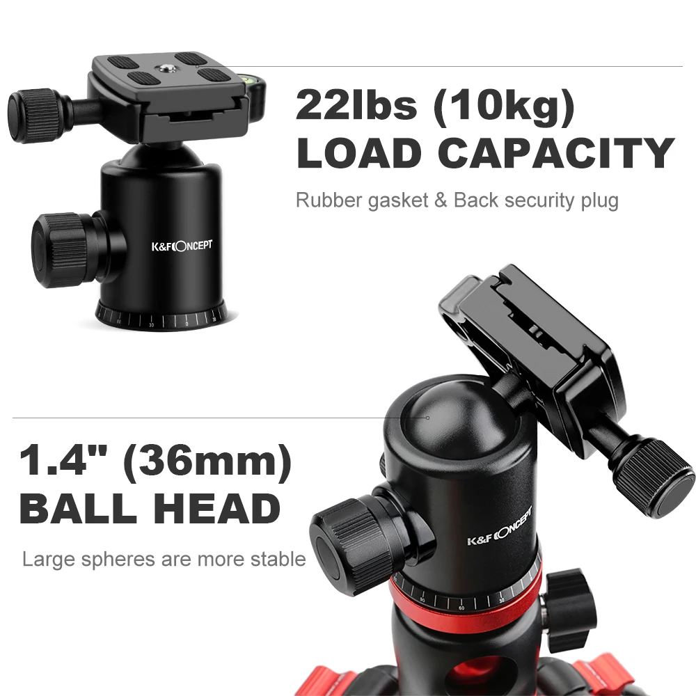 K&F CONCEPT Professional Portable Tripod
