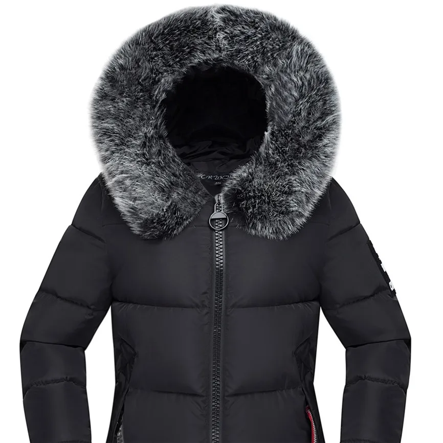 Женская парка, повседневная верхняя одежда, осень-зима, модная женская теплая хлопковая зимняя куртка с капюшоном и длинными рукавами, женская зимняя куртка