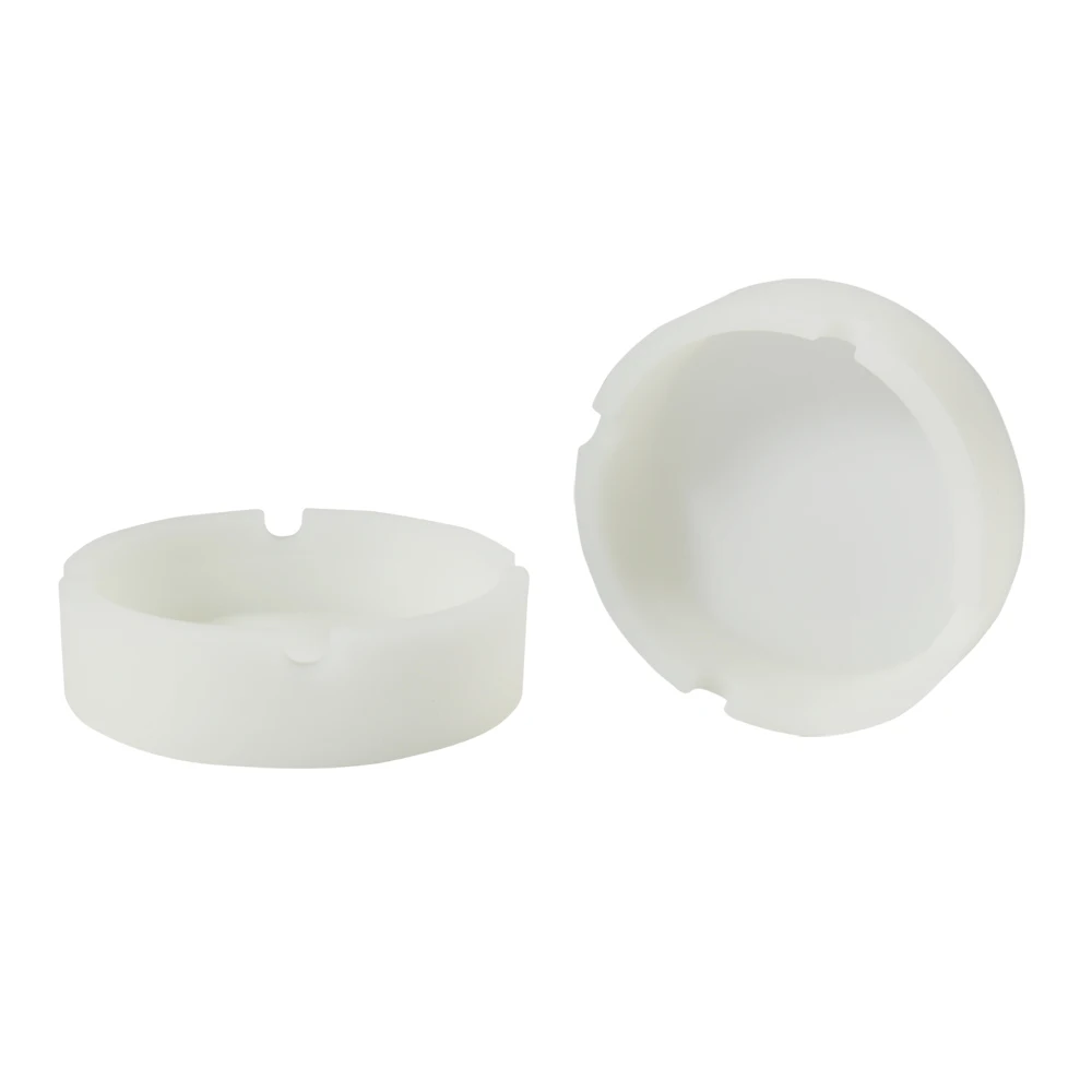 1 Pc Glow In The Dark Luminous Silicone Soft Ashtray for Smoking Cigarette Cigar