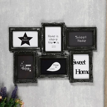 

Photo frame "Family" for 6 photos 10x15 cm, antique