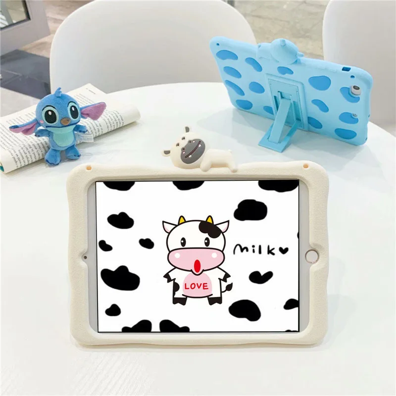 

Cute Cartoon KidCover for IPad 9.7 2017 2018 Mini Case for IPad 10.2 Pro 9.7 11 Tablet Soft Silicon Stand Funda Case for Air 1 2