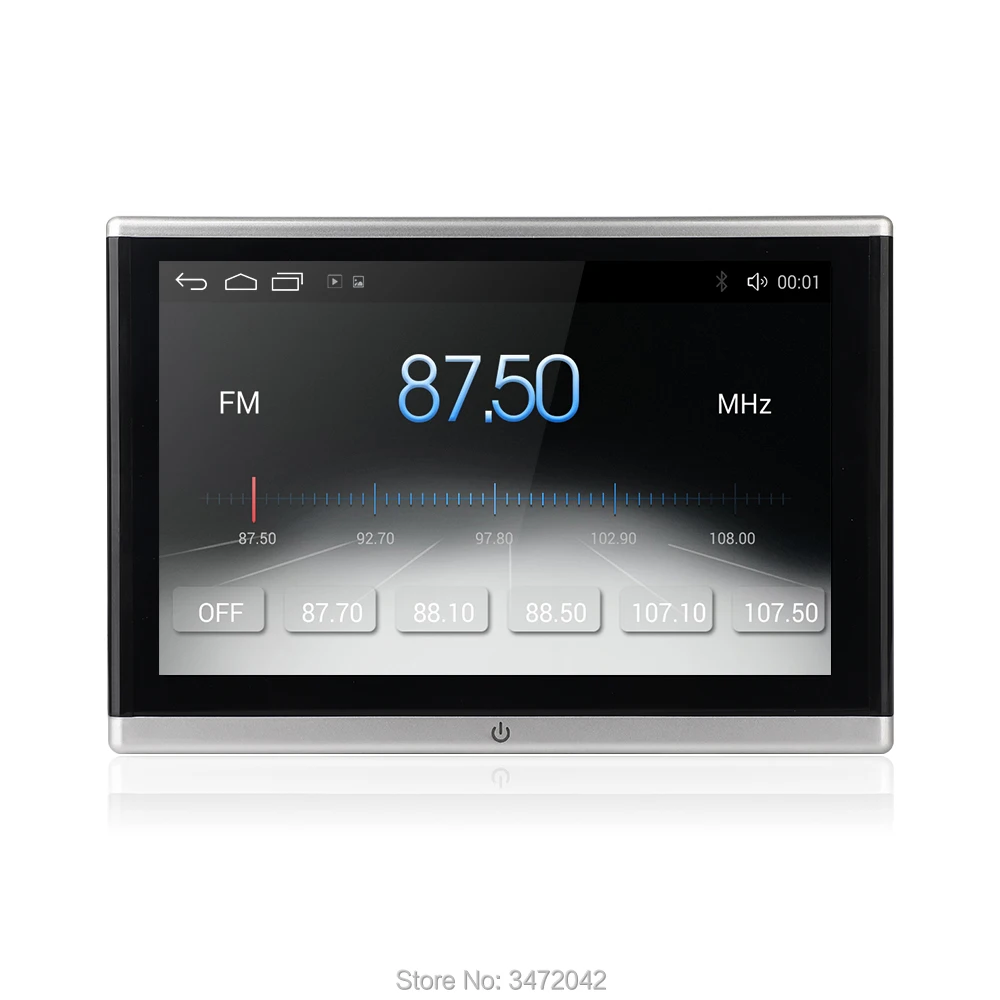 Android OS автомобильный подголовник монитор видео плеер USB/SD/FM TFT lcd цифровой экран сенсорная кнопка игры пульт дистанционного управления автомобиля MP5 плеер