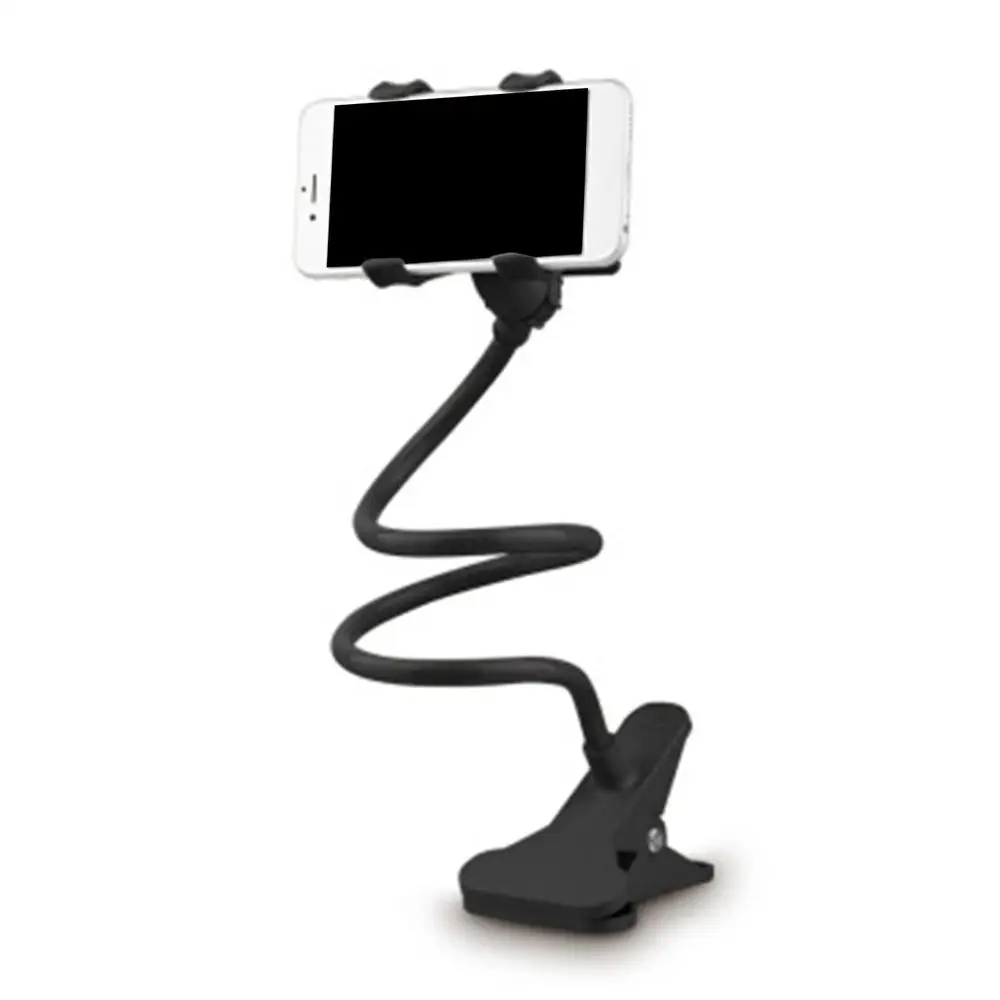 mobile stand Universal Lazy Mobile Phone Holder Flexible Arm Clip Desktop Cell Phone Bracket Desk Phone Clip Holder Fast Delivery charging stand for phone Holders & Stands