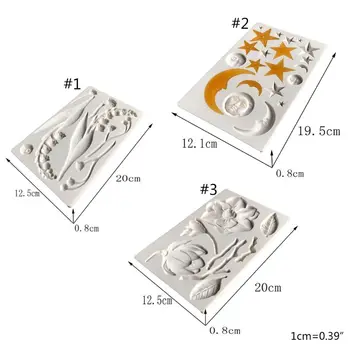 

Rose Flower Lily Star Moon Sun UV Resin Silicone Mold Epoxy Resin Casting Mould
