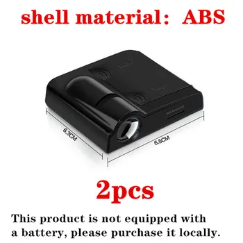 

2X Car Led Door Welcome Light Projector Logo Door Light For CRV Pilot Accord Civic Fit Jazz HRV
