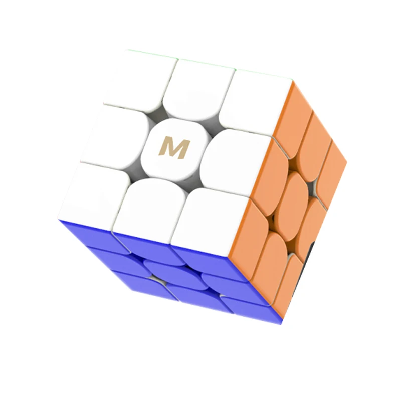 Yongjun YJ mgs3 Elite 3x3x3 M Магнитный пазл Магический Куб Профессиональная скорость 3x3 Cubo Magico Обучающие Кубики Игрушки для детей - Цвет: Stickerless