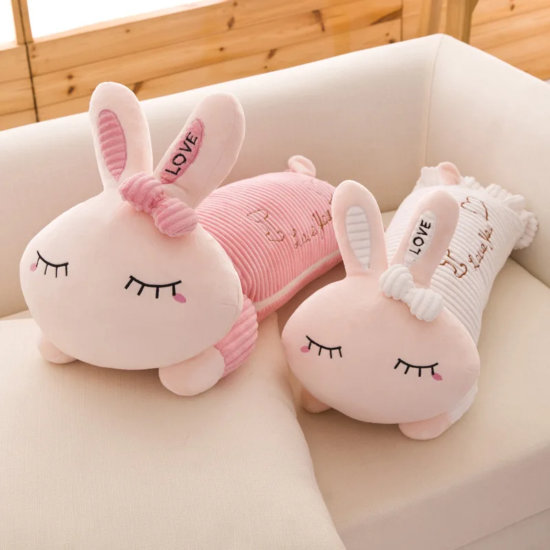 

Creative Multi-functional Three-in-One Cartoon Pillow Blanket Dual Purpose Cute Rabbit Airable Cover Nap Pillow Blanket