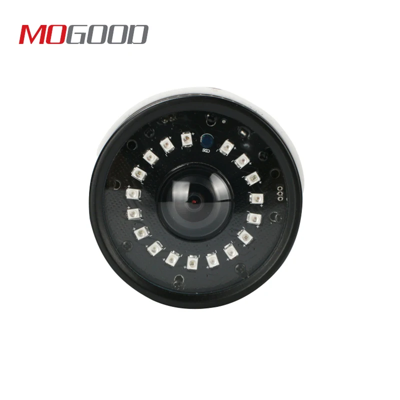 

MoGood английская версия Hikvision протокол Plug-Play широкоугольный 1,6 мм 4MP пуля ip-камера Встроенный микрофон ONVIF PoE открытый