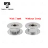 5pcs GT2 Idler Timing Pulley 16/20 Tooth Wheel Bore 3/5mm Aluminium Gear Teeth Width 6/10mm 3D Printers Parts For Reprap Part ► Photo 2/6