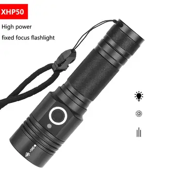 

Super Bright Flashlight LED 18650 Battery Zoomable Flashlight Rechargeable Pocket Flashlight Super Bright
