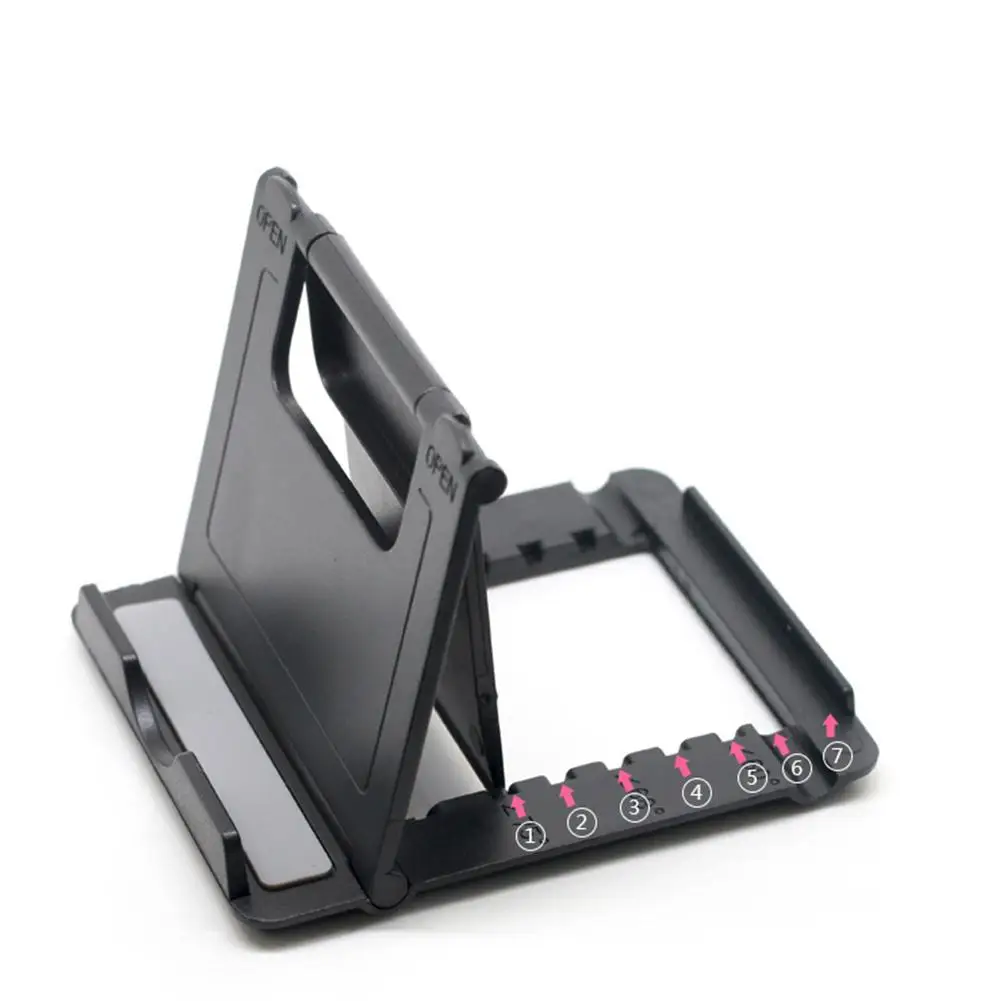 

Multi-angle Adjust Portable Phone Lazy Holder Mount Universal Foldable Mobile Phone Tablet Desk Stand for Phone for Samsung