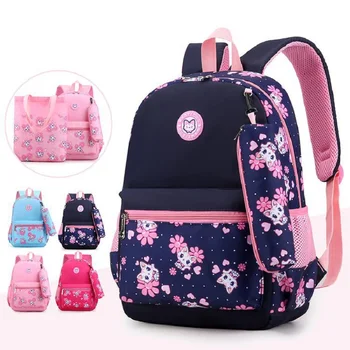 

Girl backpacks Female student school bag quality waterproof nylon travel backpack Teenage girl's Schoolbag Cute Student School