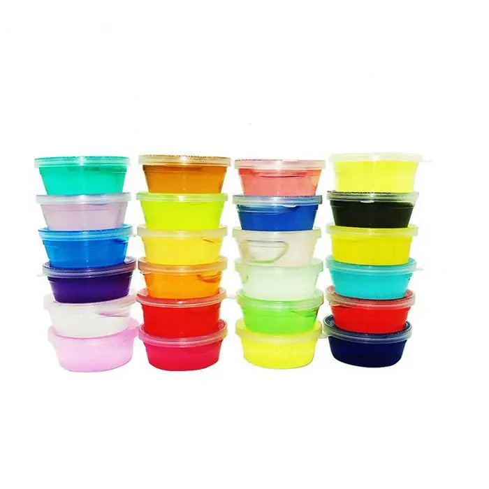 DIY Slime Kit пушистый мягкий пенопласт глина для изготовления повседневного материала Безопасный и экологичный Набор пластилина для детей