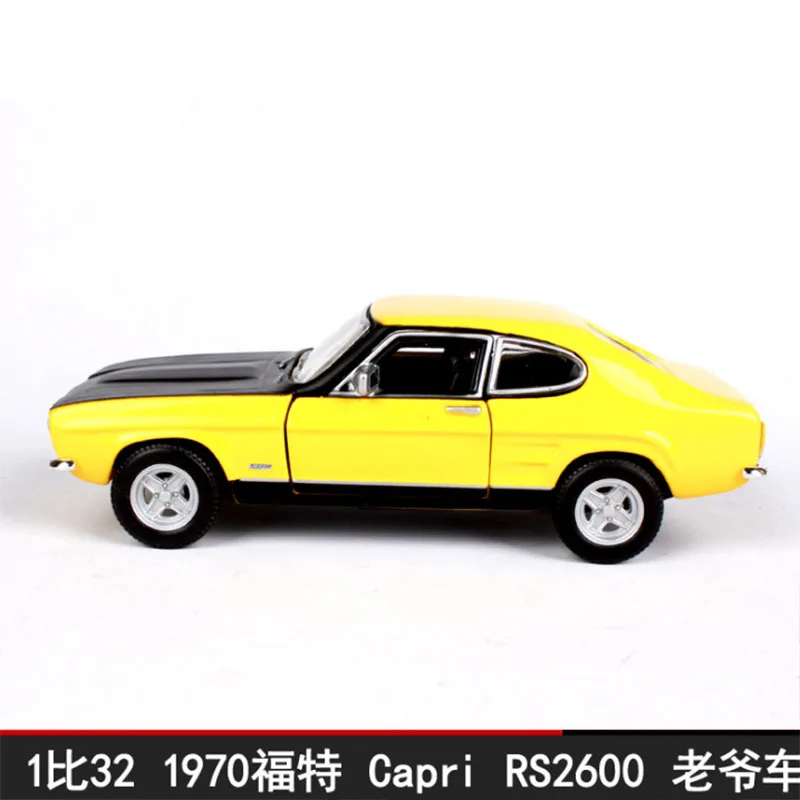 1:32 Масштаб Классический Ford Capri RS2600 металлическая машина модель литые автомобили игрушки или коллекция для Дети Детские подарки