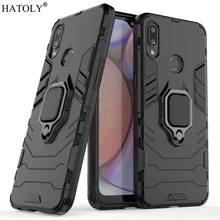 For Samsung Galaxy A10S Case Cover for Galaxy A10S Finger Ring PC Phone Case Protective Armor Case For Samsung Galaxy A10S A107F