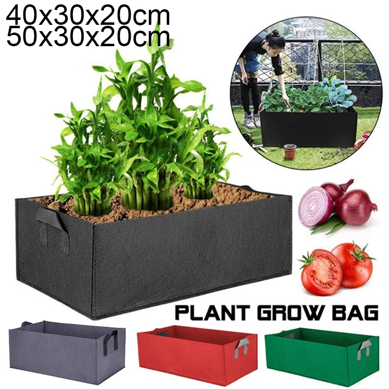 Top Selling Plant Container Flower Planter Vegetable Box Grow Bag Pouch Pot Anti-UV Durable Home Garden Plant Container