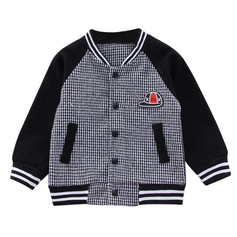  2020 Baby Clothes Plaid Girls Boys Jackets Coats Toddler Kids Jacket Outwear Baseball Windproof Chi