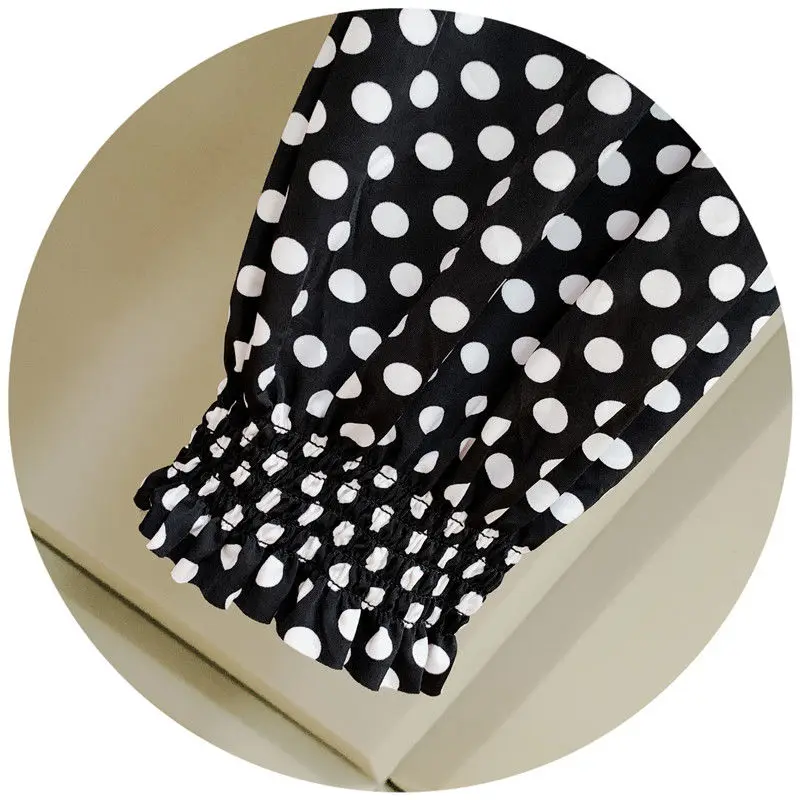 Summer Pants Women Cool Rayon Loose Drawstring Print Dot Casual Mom Sweatpants Big Size Fashion Harem Print Trousers