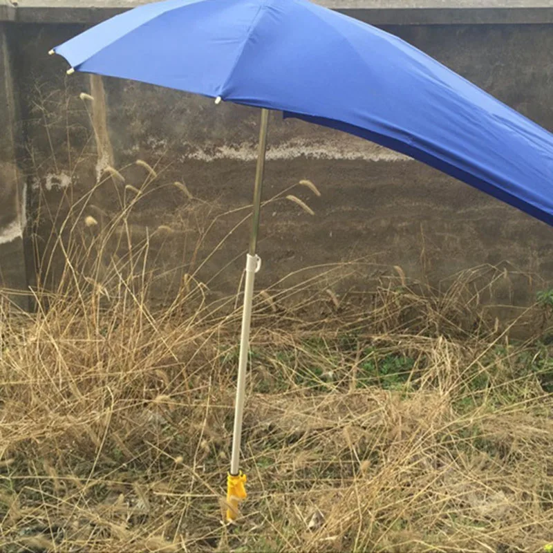 

Adjustable Sun Beach Umbrella Stand Spike Fishing Parasol Ground Anchor Holder J8 #3