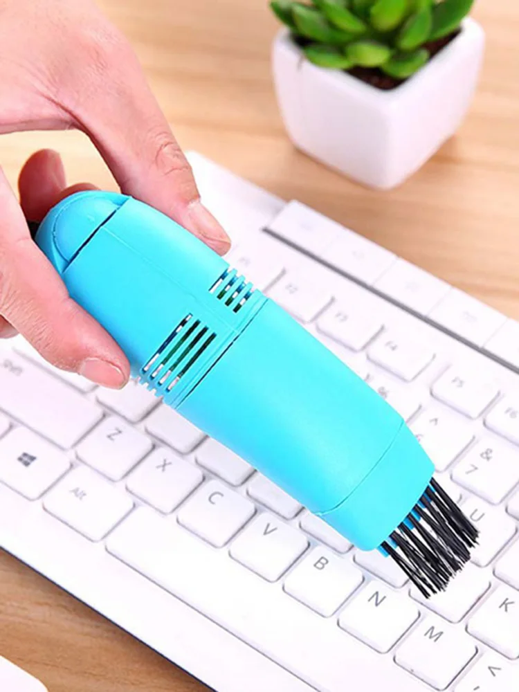 USB Handheld Mini Vacuum Cleaner for PC and Laptop - Computer Cleaning Kit with Dust Brush for Home and Office Desks Description Image.This Product Can Be Found With The Tag Names Computer cleaners, Computer Office, Usb keyboard handheld mini vacuum cleaner pc laptop