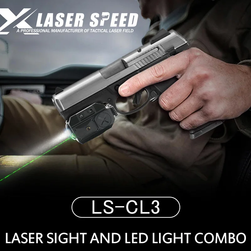 Laserspeed Military Laser Sight Green Beam And Handgun Glock Led Light Combo For Self Defense Lasers Aliexpress [ 800 x 800 Pixel ]