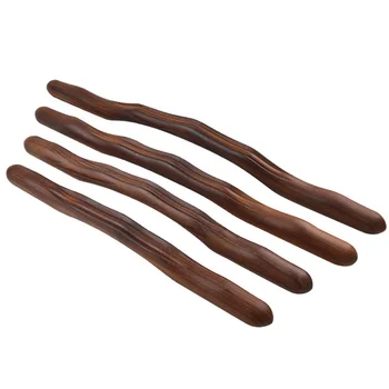 

1 Set 4 Pcs Guasha Scraping Stick for Back Shoulder Neck Waist Leg Massage Tools Made From Natural Wood Fast Large Area