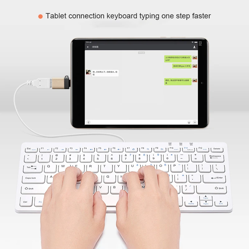 Type-C адаптер USB-C type-C к USB 3,0 конвертер телефон OTG кабель для samsung S8 S9 Note 8 huawei mate 9 P20 Xiaomi PC ноутбук