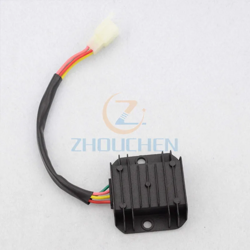 4 Pin Напряжение Регулятор выпрямителя Для GY6 150cc и CG 125cc 200cc 250cc вертикальный кубических сантиметров двигатель ATV Байк Go Kart мопед