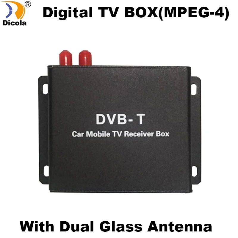 Автомобильная цифровая ТВ приставка DVB T приемник и для европейских стран с 2