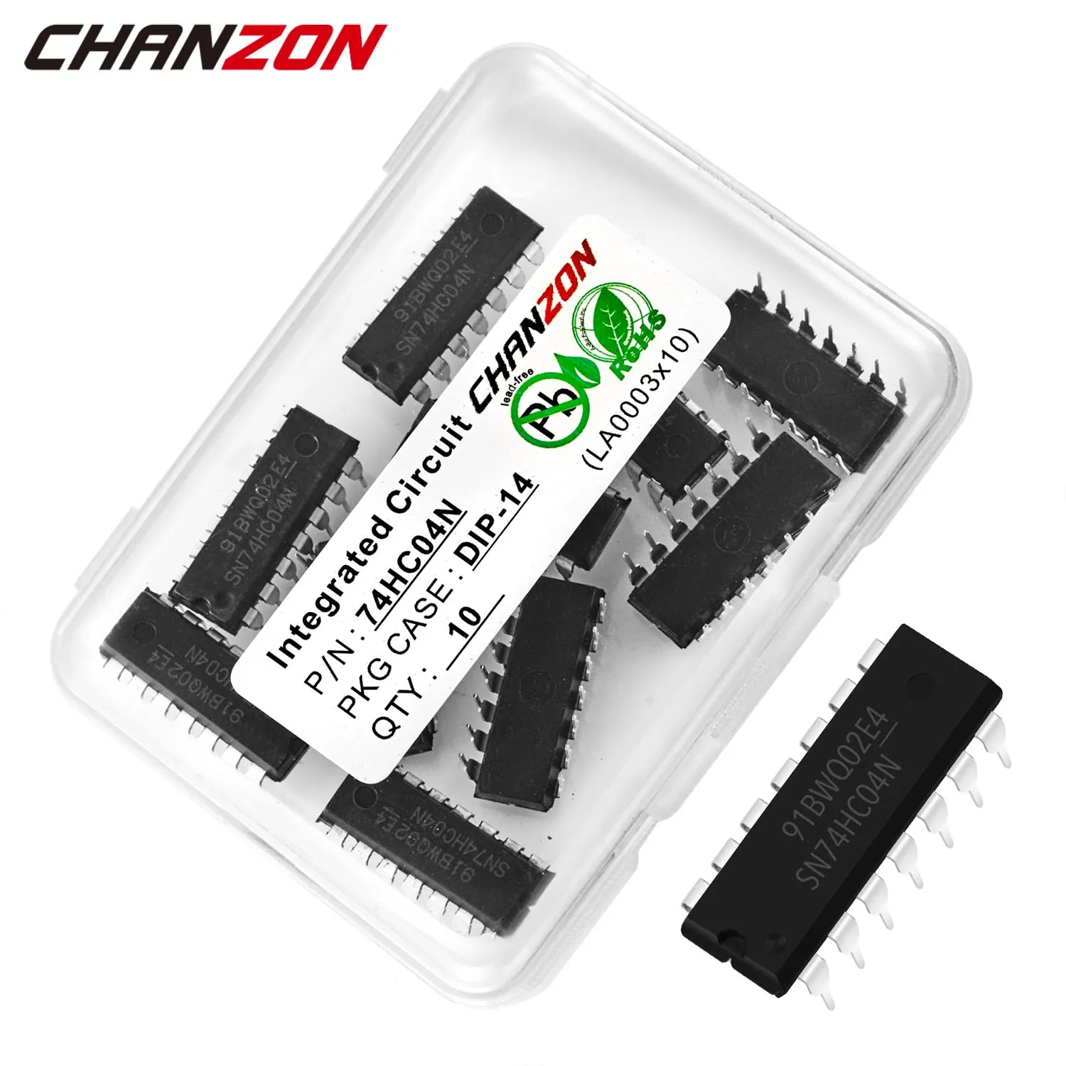 10 шт. SN74HC04N DIP14 SN74HC04 DIP 74HC04N 74HC04 шестигранные инверторы интегральная схема