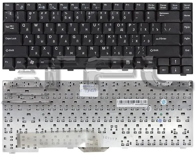 Клавиатура для ноутбука Fujitsu-Siemens A1667 A3667 L6825 D6830 D7830 D6820 M3438 M4438 PI1536 PI155 | Компьютеры и